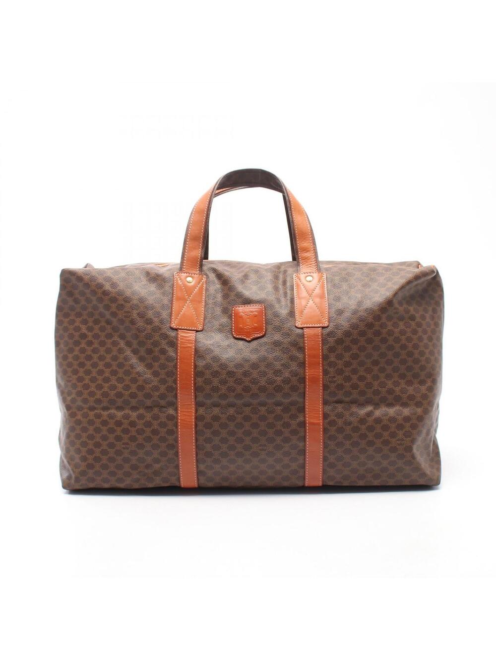 Celine Macadam Travel Hand Bag Pvc #368954C36B